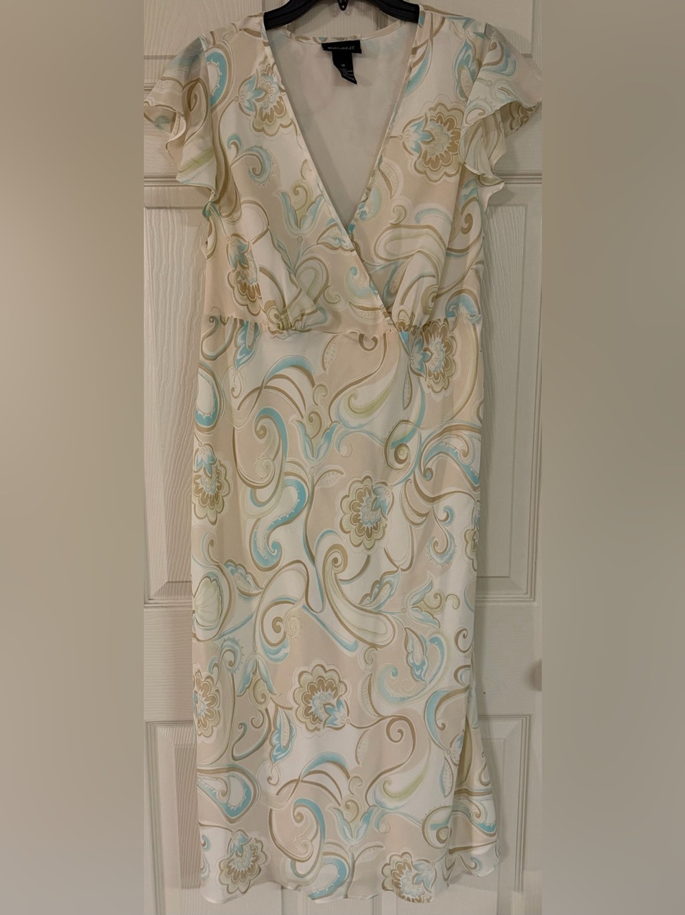Lane Bryant Floral Paisley Dress Size 16